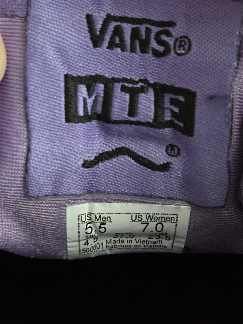 Vans MTE Crosspath Xc | Womens Size 7 | Purple/Brown - Picture 5 of 5